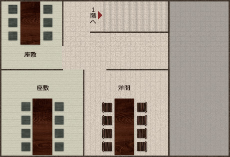  2F店内見取り図